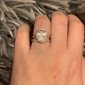 Rose gold pandora set